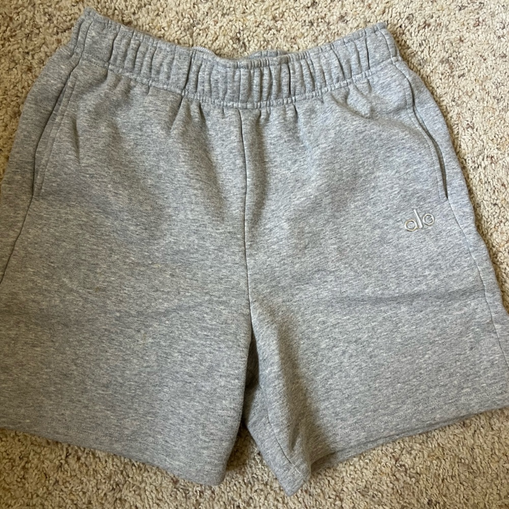 Alo Gray Athletic Shorts